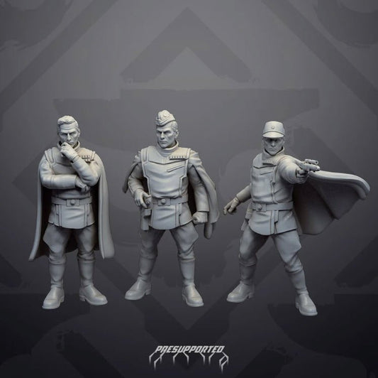 Authority Venerable Director - SW Legion Compatible Miniature (38-40mm tall) High Quality 8k Resin 3D Print - Skullforge Studios - Gootzy Gaming