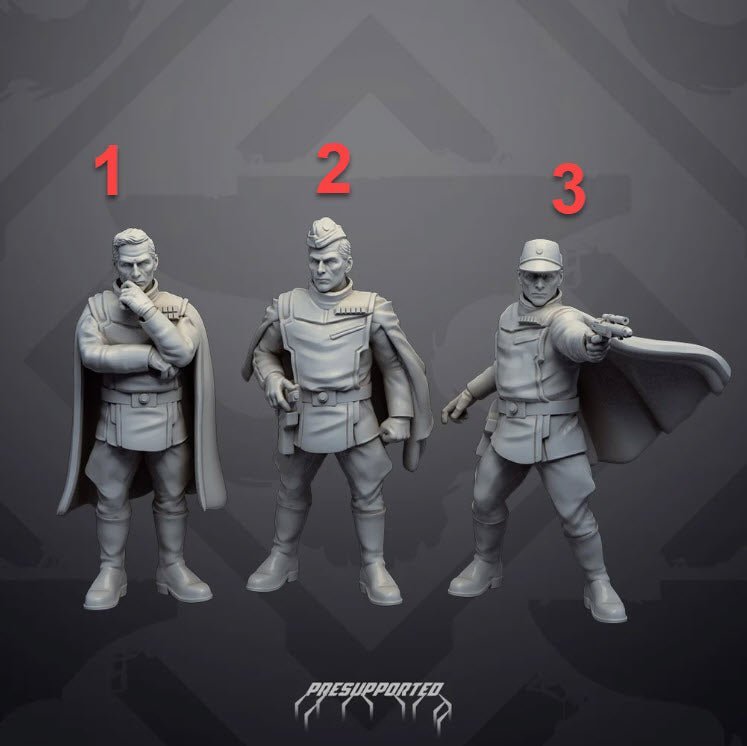 Authority Venerable Director - SW Legion Compatible Miniature (38 - 40mm tall) High Quality 8k Resin 3D Print - Skullforge Studios - Gootzy Gaming