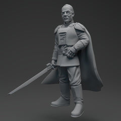 Authority Viscount Miniature - SW Legion Compatible (38 - 40mm tall) Resin 3D Print - Skullforge Studios - Gootzy Gaming