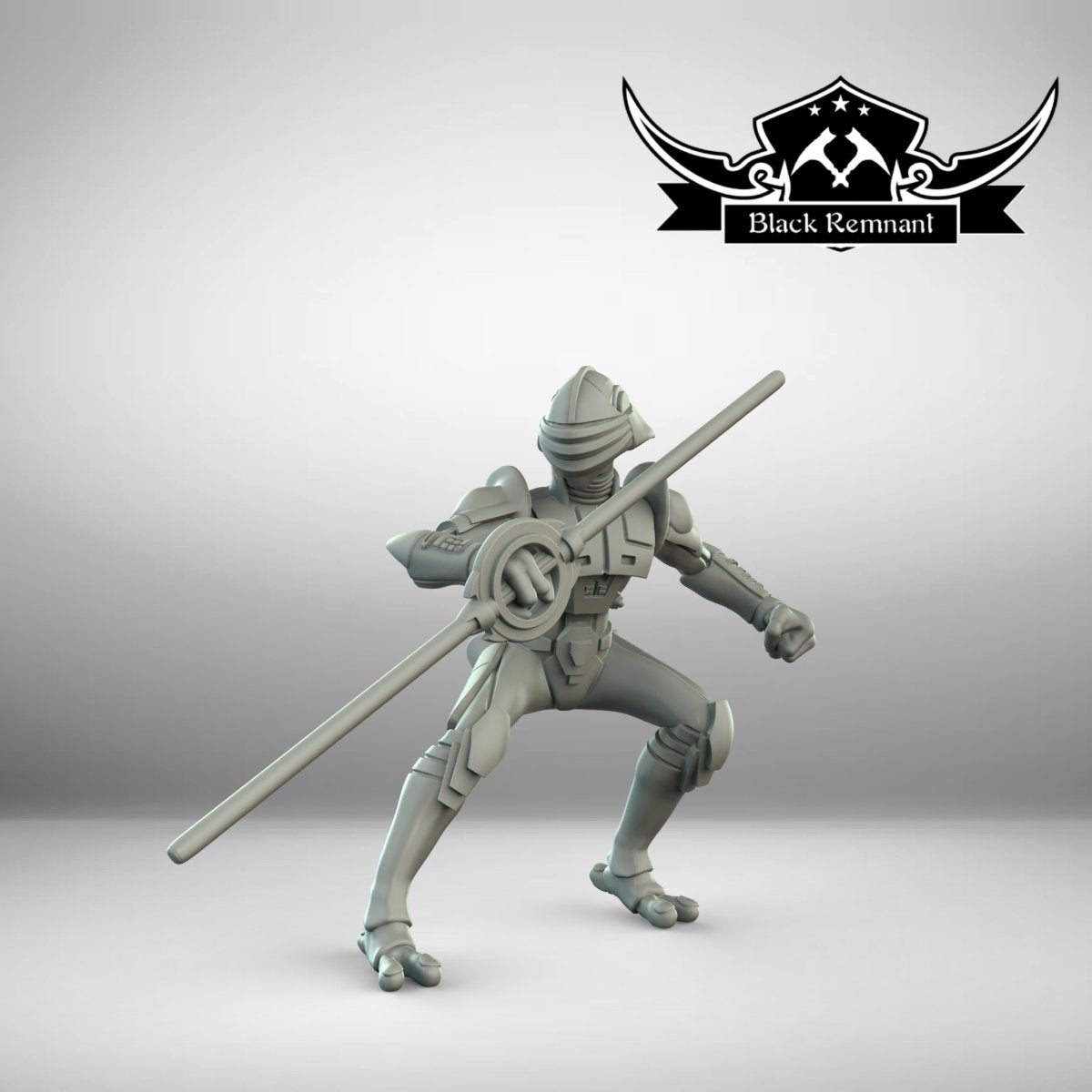 Authority Wizard Executioner 8 - SW Legion Compatible Miniature (38-40mm tall) High Quality 8k Resin 3D Print - Black Remnant - Gootzy Gaming