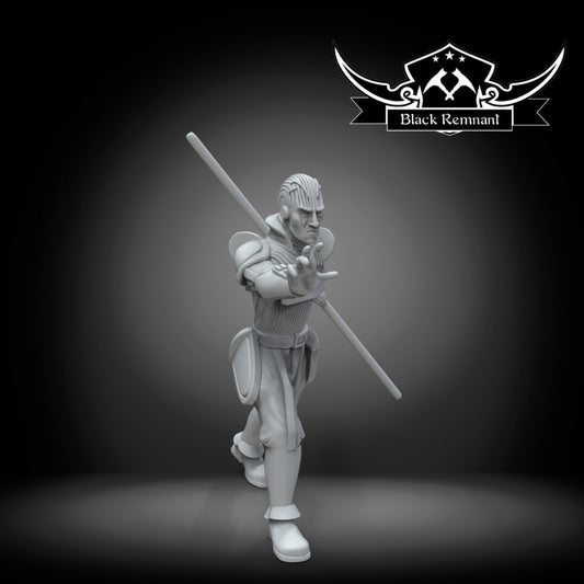 Authority Wizard Executioner Grand Leader - SW Legion Compatible Miniature (38-40mm tall) High Quality 8k Resin 3D Print - Black Remnant - Gootzy Gaming