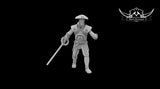 Authority Wizard Hunter Brother #5 Miniature - SW Legion Compatible (38-40mm tall) Multi-Piece Resin 3D Print - Black Remnant - Gootzy Gaming