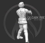 Authority Zombie Officer Miniature - SW Legion Compatible (38-40mm tall) Resin 3D Print - Dark Fire Designs - Gootzy Gaming
