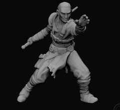 Avenging Acolyte Miniature - SW Legion Compatible (38-40mm tall) Resin 3D Print - Skullforge Studios - Gootzy Gaming