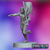 Avenging Flag Crusader Single Miniature - SW Legion Compatible (38-40mm tall) Resin 3D Print - Nyverdale Tabletop - Gootzy Gaming