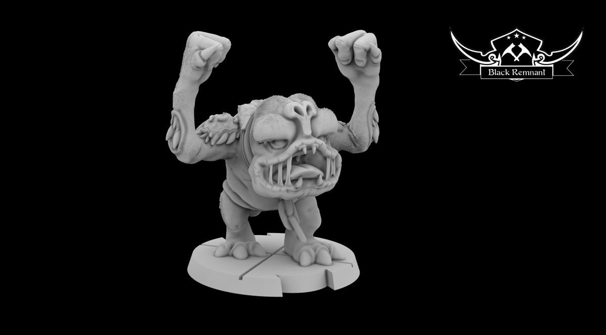 Baby Predator Monster Miniature - SW Legion Compatible (38-40mm tall) Resin 3D Print - Black Remnant - Gootzy Gaming