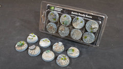 Battle Ready Bases - Urban Warfare Bases 32mm Round - Gamers Grass - 8 Hand Crafted Bases - Gootzy Gaming