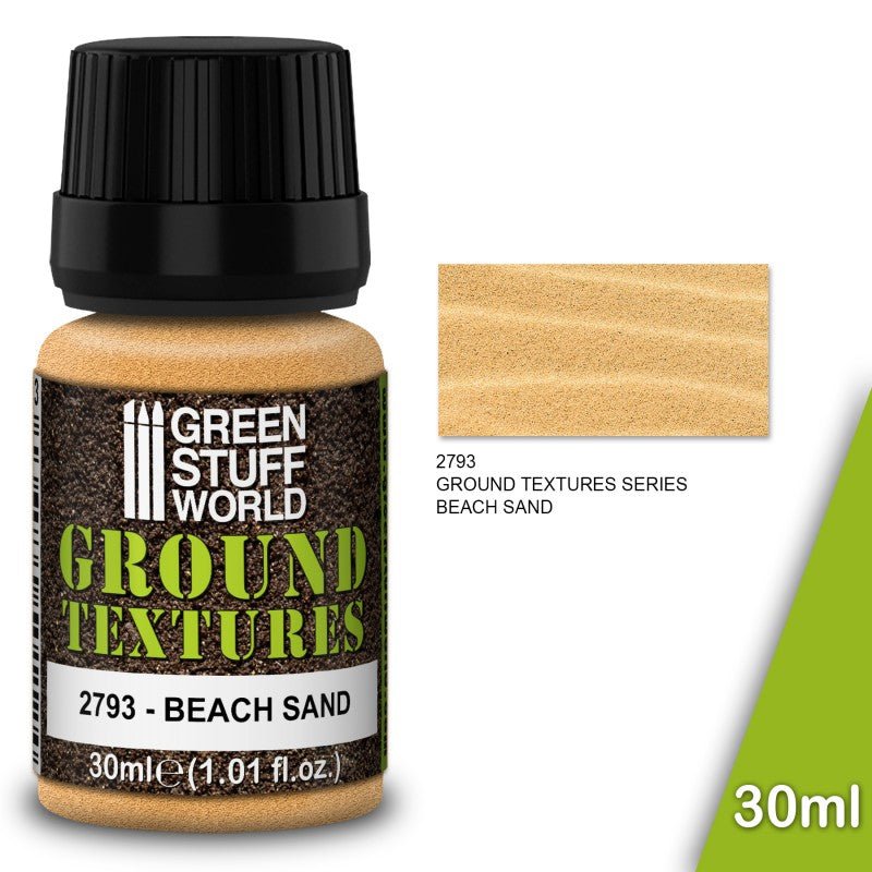 Beach Sand - Ground Texture Paste - Green Stuff World - 30 mL bottle - Gootzy Gaming