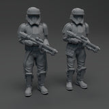 Beach Trooper Squad - 6 Miniature Bundle - SW Legion Compatible (38-40mm tall) Resin 3D Print - Skullforge Studios - Gootzy Gaming