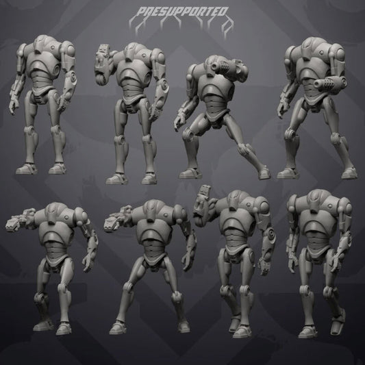 Beefy B2 Battle Drone Squad - SW Legion Compatible Miniature (38 - 40mm tall) High Quality 8k Resin 3D Print - Skullforge Studios - Gootzy Gaming