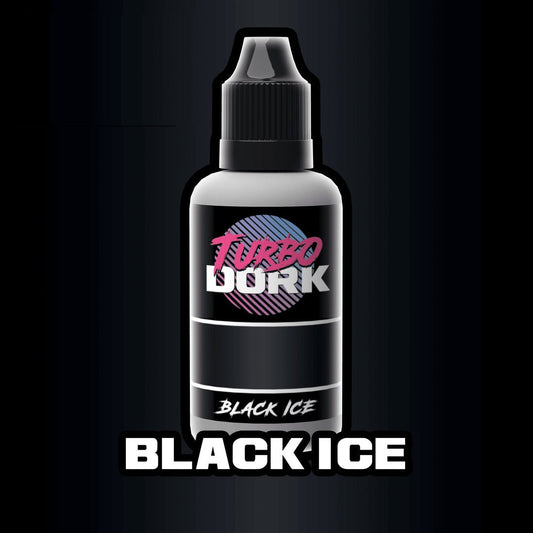 Black Ice - Black Metallic Paint - TurboDork - 20 mL Dropper Bottle - Gootzy Gaming