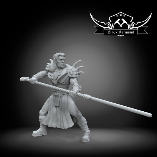Black Knight Hand of the New Emperor Nihl - SW Legion Compatible Miniature (38-40mm tall) High Quality 8k Resin 3D Print - Black Remnant - Gootzy Gaming