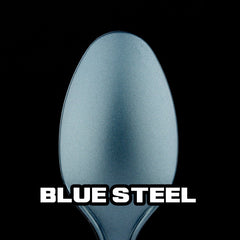 Blue Steel - Blue Grey Metallic Paint - TurboDork - 20 mL Dropper Bottle - Gootzy Gaming