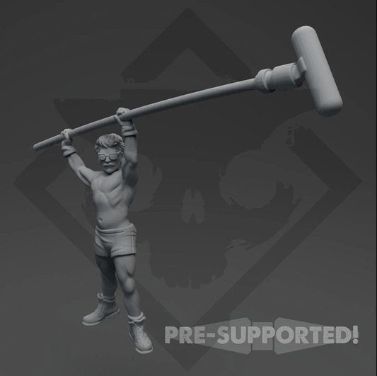 Boom Mic Crew Member Miniature - SW Legion Compatible (38 - 40mm tall) Resin 3D Print - Skullforge Studios - Gootzy Gaming