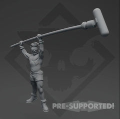 Boom Mic Crew Member Miniature - SW Legion Compatible (38 - 40mm tall) Resin 3D Print - Skullforge Studios - Gootzy Gaming