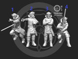 Brash General (Winter Gear) - Single Miniature - SW Legion Compatible (38-40mm tall) Resin 3D Print - Hokusa Designs - Gootzy Gaming