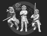 Brash General (Winter Gear) - Single Miniature - SW Legion Compatible (38-40mm tall) Resin 3D Print - Hokusa Designs - Gootzy Gaming