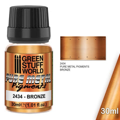 Bronze - Pure Metal Pigment Powder - Green Stuff World - 30 mL bottle - Gootzy Gaming