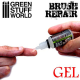Brush Repair Gel - Water Soluble Brush Former - Green Stuff World - 17 mL Dropper Bottle. - Gootzy Gaming