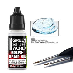 Brush Repair Gel - Water Soluble Brush Former - Green Stuff World - 17 mL Dropper Bottle. - Gootzy Gaming