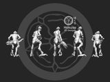 Bug Drone Infantry Miniatures - 5 Mini Bundle - SW Legion Compatible (38-40mm tall) Resin Multi-Piece 3D Print - Hokusa Designs - Gootzy Gaming