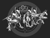 Bug Ground Standard Infantry Miniatures - 5 Mini Bundle - SW Legion Compatible (38-40mm tall) Resin Multi-Piece 3D Print - Hokusa Designs - Gootzy Gaming