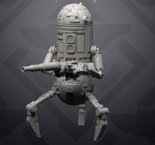 Canned Heat Drone Miniature - SW Legion Compatible (38 - 40mm tall) Resin 3D Print - Skullforge Studios - Gootzy Gaming