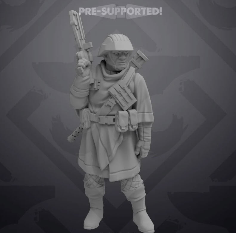 Captured Combatants Set 1 - Single Miniature - SW Legion Compatible (38 - 40mm tall) Resin 3D Print - Skullforge Studios - Gootzy Gaming