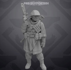 Captured Combatants Set 1 - Single Miniature - SW Legion Compatible (38 - 40mm tall) Resin 3D Print - Skullforge Studios - Gootzy Gaming