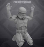 Captured Combatants Set 1 - Single Miniature - SW Legion Compatible (38-40mm tall) Resin 3D Print - Skullforge Studios - Gootzy Gaming