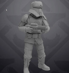 Captured Combatants Set 2 - 5 Miniature All In Bundle - SW Legion Compatible (38 - 40mm tall) Resin 3D Print - Skullforge Studios - Gootzy Gaming