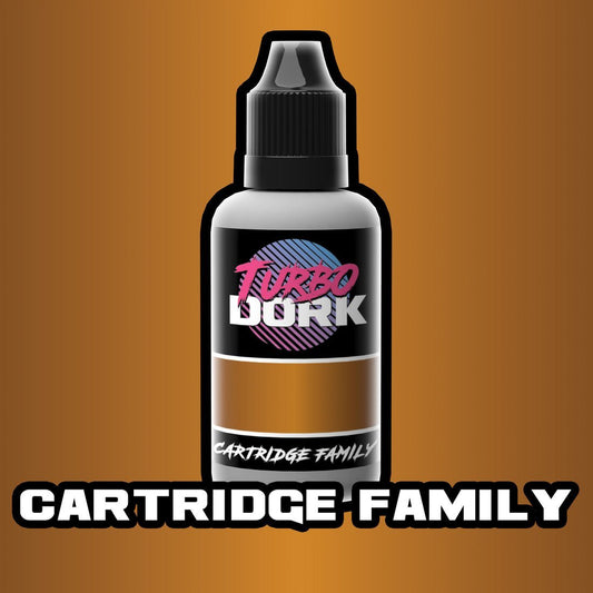 Cartridge Family - Bronze Gold Metallic Paint - TurboDork - 20 mL Dropper Bottle - Gootzy Gaming