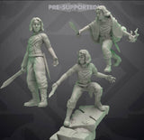 Chaos Goddess Superhero Miniature - MCP/Crisis Protocol Compatible (40mm tall) Resin 3D Print - Skullforge Studios - Gootzy Gaming
