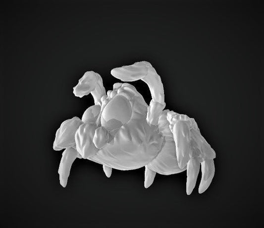 Chibi Webspinner Spider - Small Single Roleplaying Miniature for D&D or Pathfinder - 32mm Scale Detailed Resin 3D Print - Gootzy Gaming