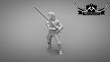 Chosen Descendent Cade Miniature - SW Legion Compatible (38-40mm tall) Resin 3D Print - Black Remnant - Gootzy Gaming