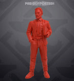 Chrono Agent Superhero Miniature - MCP/Crisis Protocol Compatible (40mm tall) Resin 3D Print - Skullforge Studios - Gootzy Gaming