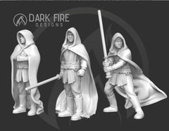 Cloaked Grand Master Knight Miniature | Legion | RPG | Scifi | Role Playing | D&D | Dark Fire Designs | Gootzy Gaming| - Gootzy Gaming