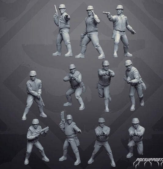 Cloud City Guards - 11 Miniature All In Bundle - SW Legion Compatible (38 - 40mm tall) Resin 3D Print - Skullforge Studios - Gootzy Gaming