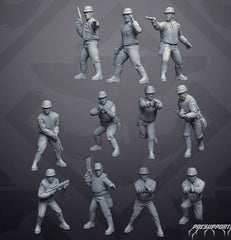 Cloud City Guards - 11 Miniature All In Bundle - SW Legion Compatible (38 - 40mm tall) Resin 3D Print - Skullforge Studios - Gootzy Gaming