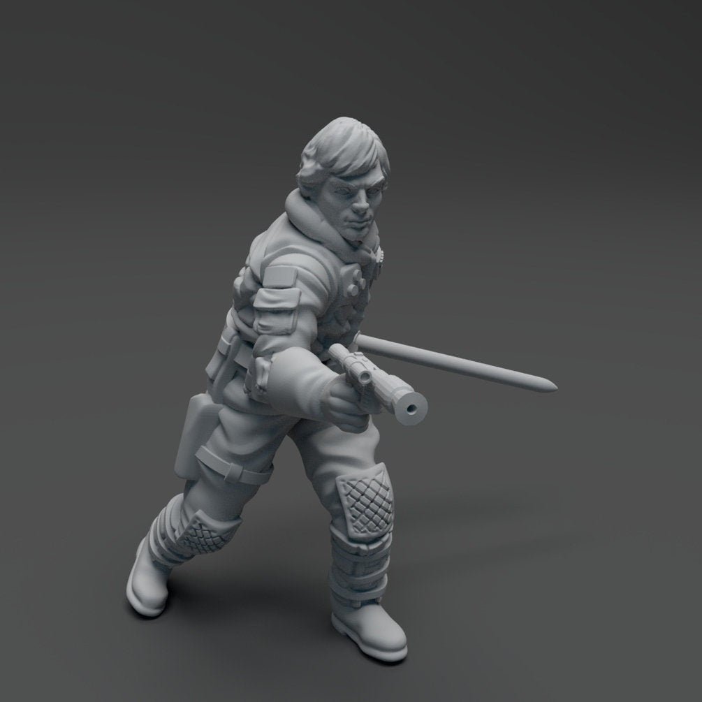 Cold Prodigal Son Miniature - SW Legion Compatible (38 - 40mm tall) Resin 3D Print - Skullforge Studios - Gootzy Gaming