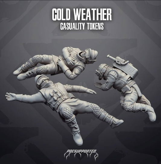 Cold Weather Insurgent Dead Troopers - SW Legion Compatible Miniature (38 - 40mm tall) High Quality 8k Resin 3D Print - Skullforge Studios - Gootzy Gaming