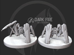Confederate Crustacean Droid Miniature - SW Legion Compatible (38 - 40mm tall) Resin 3D Print - Dark Fire Designs - Gootzy Gaming