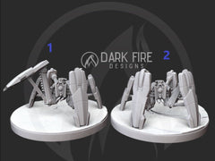 Confederate Crustacean Droid Miniature - SW Legion Compatible (38 - 40mm tall) Resin 3D Print - Dark Fire Designs - Gootzy Gaming