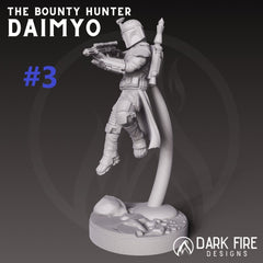 Crime Lord Mando Miniature - SW Legion Compatible (38 - 40mm tall) Resin 3D Print - Dark Fire Designs - Gootzy Gaming