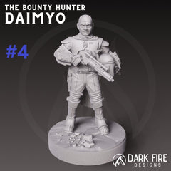 Crime Lord Mando Miniature - SW Legion Compatible (38 - 40mm tall) Resin 3D Print - Dark Fire Designs - Gootzy Gaming