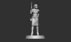 Crime Queen (Skirt Version) Mininature - SW Legion Compatible (38-40mm tall) Resin 3D Print - Gootzy Gaming - Gootzy Gaming