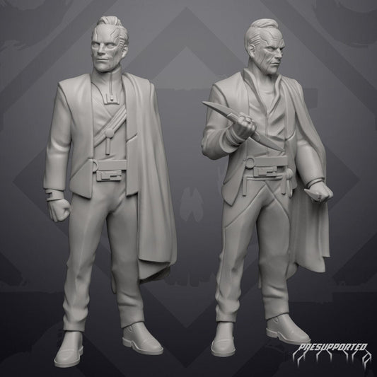 Crimson Major Domo Miniature SW Legion Compatible (38 - 40mm tall) Resin 3D Print - Skullforge Studios - Gootzy Gaming