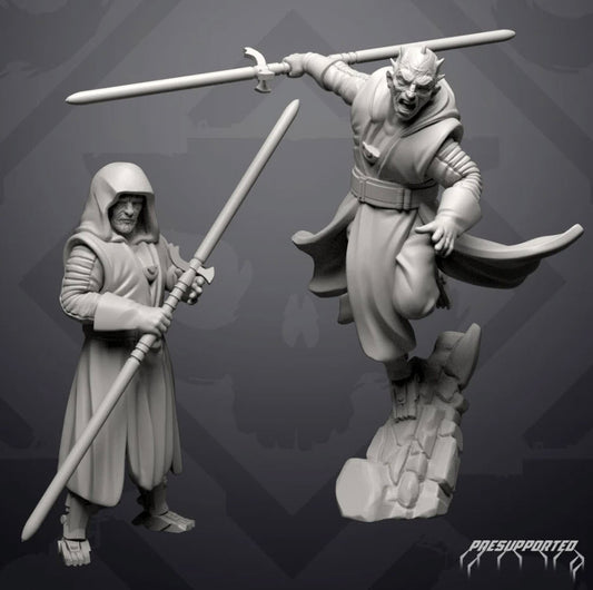Crimson Warlock Miniature - SW Legion Compatible (38 - 40mm tall) Resin 3D Print - Skullforge Studios - Gootzy Gaming