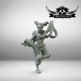 Dancing Bounty Hunter Miniature - SW Legion Compatible (38-40mm tall) Multi-Piece Resin 3D Print - Black Remnan - Gootzy Gaming