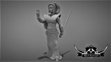 Dark Lady Maladi Miniature - SW Legion Compatible (38-40mm tall) Resin 3D Print - Black Remnant - Gootzy Gaming